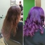 Before and After Hair Styling - hair services in Avoca, QLD